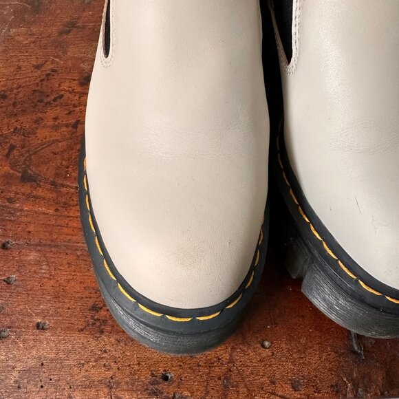 Dr Marten - Audrick Nappa Leather Platform Chelsea Boots - Women's Size 8 - Picture 6 of 6